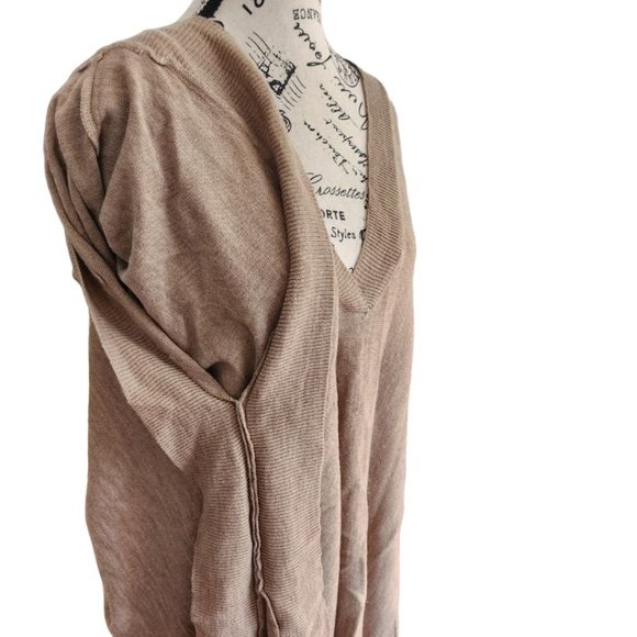 Joe Fresh camel color poncho XXL - Picture 6 of 8